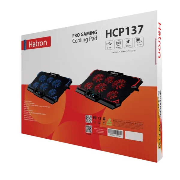 پایه خنک کننده لپ تاپ هترون مدل HCP137 - Image 2