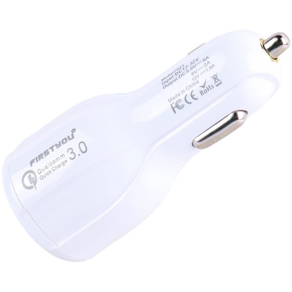 شارژر فندکی فست شارژ Firstyou F023 QC3.0 PD 3A 22W - Image 4