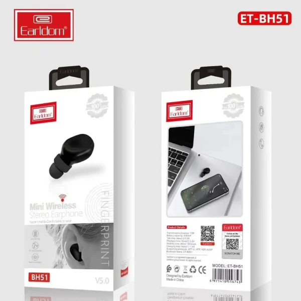 هدفون بلوتوثی ارلدام مدل BH51 - Image 3