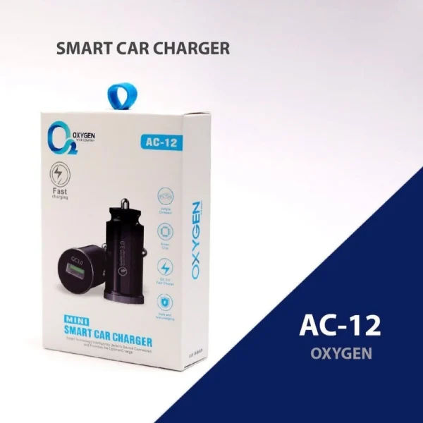 شارژر فندکی 18 وات اکسیژن مدل AC-12 - Image 3
