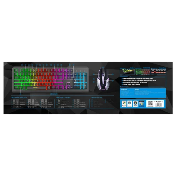 ست گیمینگ کینگ استار مدل KBM285G