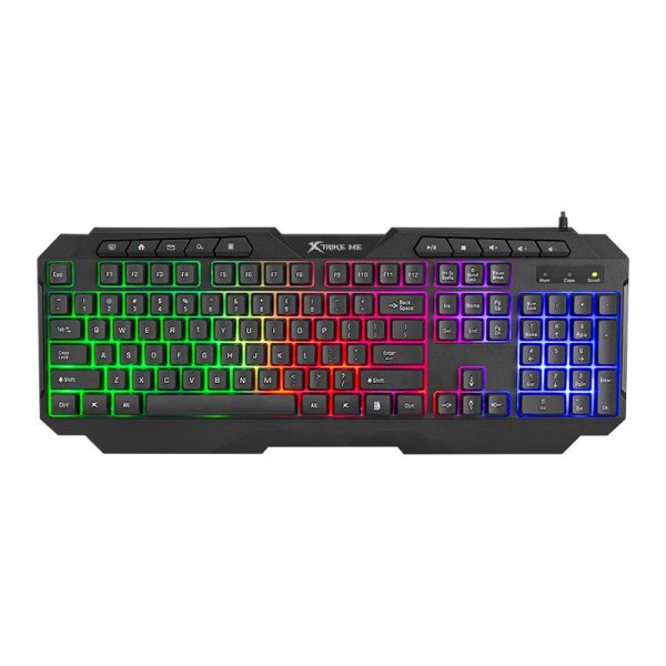 پکیج موس و کیبورد گیمینگ RGB ایکستریکمی Xtrike Me CMX 415 - Image 4