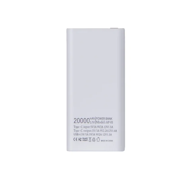 پاوربانک آکو مدل AP-01 با ظرفیت 20000 میلی آمپر ساعت - Image 4
